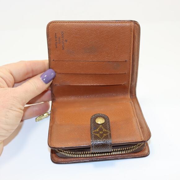 Louis Vuitton Brown Monogram Wallet - Picture 7 of 9